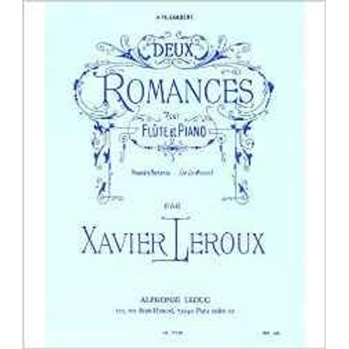 Première Romance En La Mineur Pour Flûte Et Piano (Extrait De "Deux Romances")