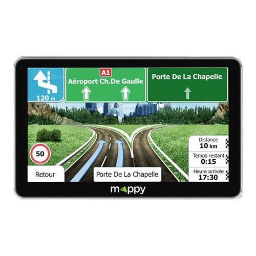 Mappy MAXI E738 - Navigateur GPS - automobile 7" grand écran