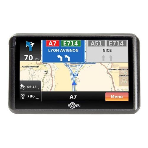 Mappy ulti505ND - Navigateur GPS - automobile 5" grand écran