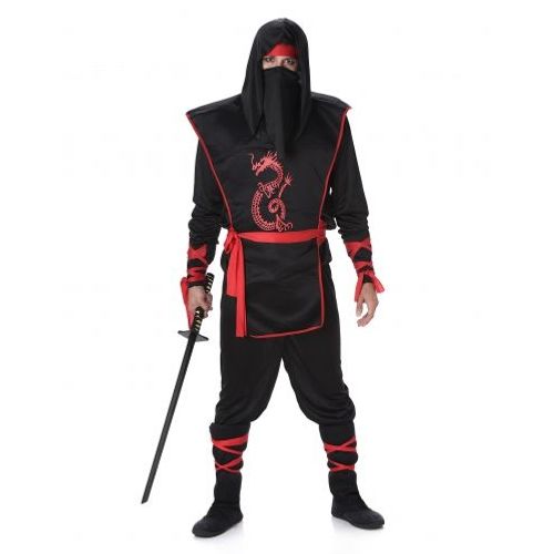 Déguisement Ninja Homme, Taille Large