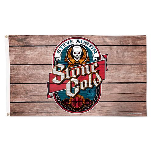 Wincraft « Stone Cold » Steve Austin 3' X 5' Drapeau Simple Face