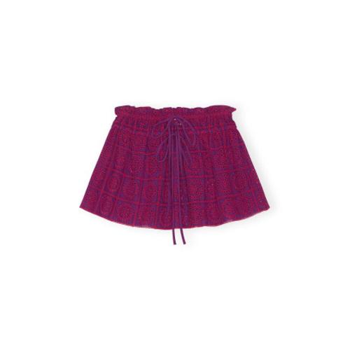 Ganni - Shorts > Short Shorts - Purple