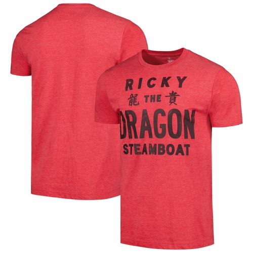 T-Shirt Pour Homme Ripple Junction Heather Red Ricky ''the Dragon'' Steamboat