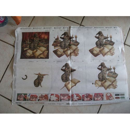 Papier À Découper Un Chat