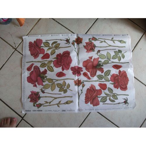 Papier À Découper Des Rose