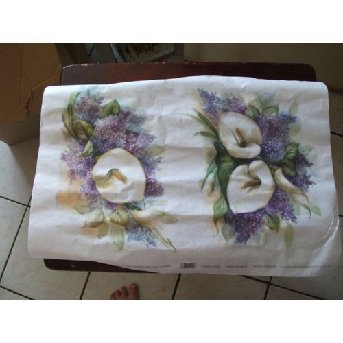 Papier À Découper Fleur De Kys