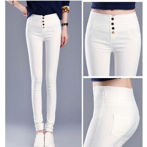 Pantalon Blanc Tregging - T 40