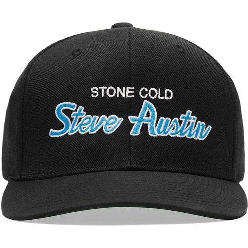 Casquette Snapback Steve Austin "Stone Cold" Noire Chalk Line Pour Hommes