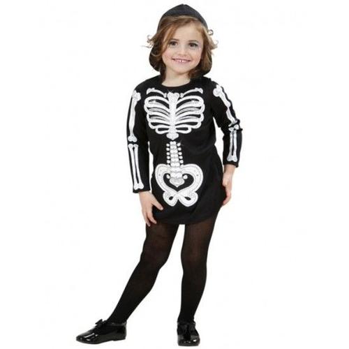 Halloween Paillettes Squelette enfant 5-6 ans 116 cm Costume 