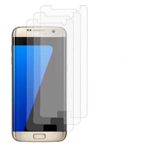 Lot De 3 Films De Protection D'écran Transparent Pour Samsung Galaxy S7 Edge G935f / G935fd