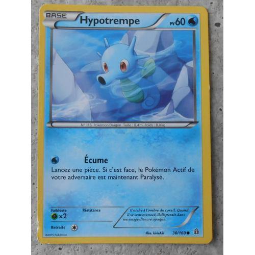 Pokémon - 30/160 - Hypotrempe - Xy - Primo Choc - Commune
