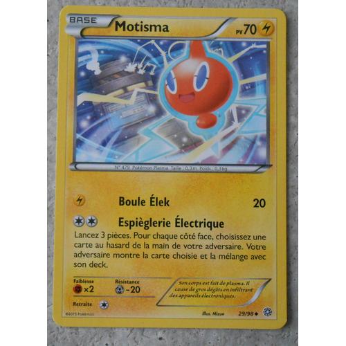 Pokémon - 29/98 - Xy - Origines Antiques - Motisma - Peu Commune