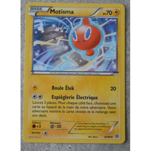 Pokémon - 29/98 - Xy - Origines Antiques - Motisma - Peu Commune