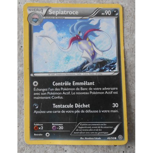 Pokémon - 46/98 - Sépiatroce - Xy - Origines Antiques - Commune