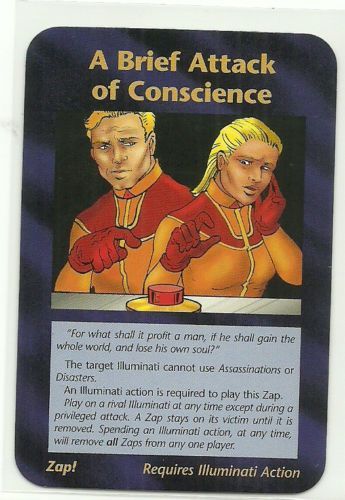 Carte Illuminati Nwo (Inwo) - A brief attack of conscience 1995 ..., image size:345x500