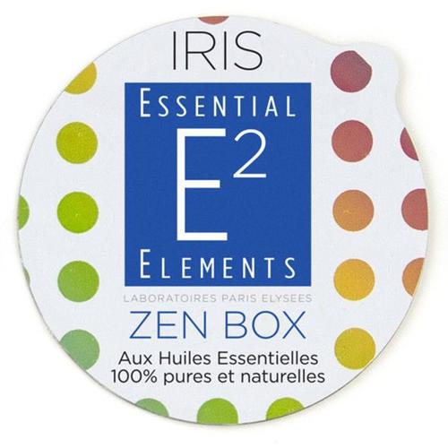 E2 Zen Box Recharge Contre Le Stress Et L'anxiété Pour Le Diffuseur D'huiles Essentielles Iris 
