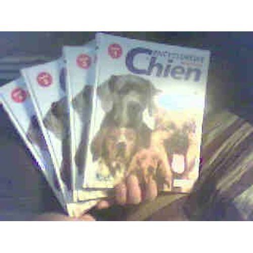 Lot 4 Livres De L Encyclopedie Du Chien Tomes 1 2 3 Et 4 Edition Royal Canin 2001 2002