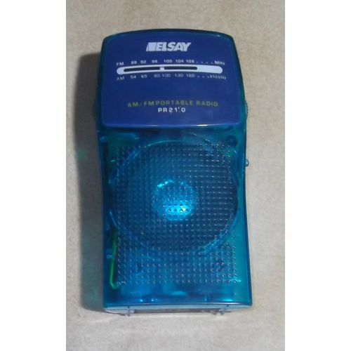 Radio de Poche Translucide Elsay MPR 021