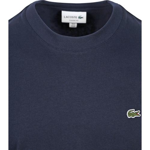 Lacoste T-Shirt Marine Bleu Bleu Foncé Taille S