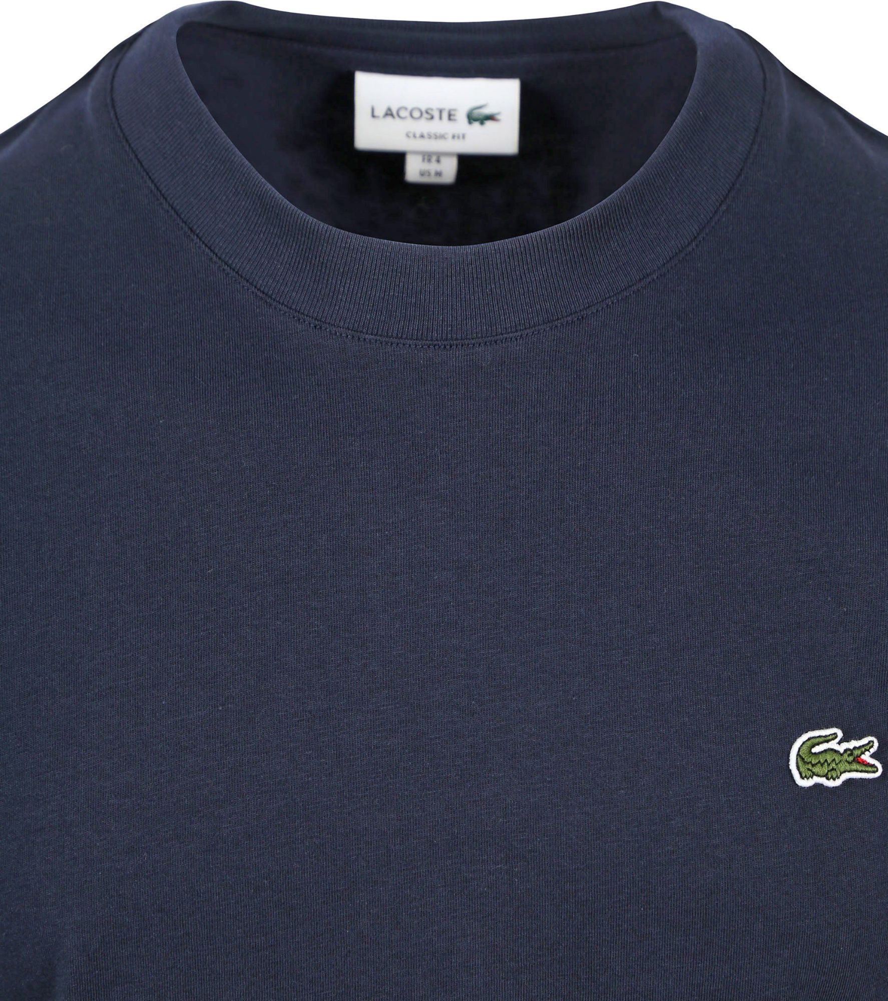 Lacoste T-Shirt Marine Bleu Bleu Foncé Taille L