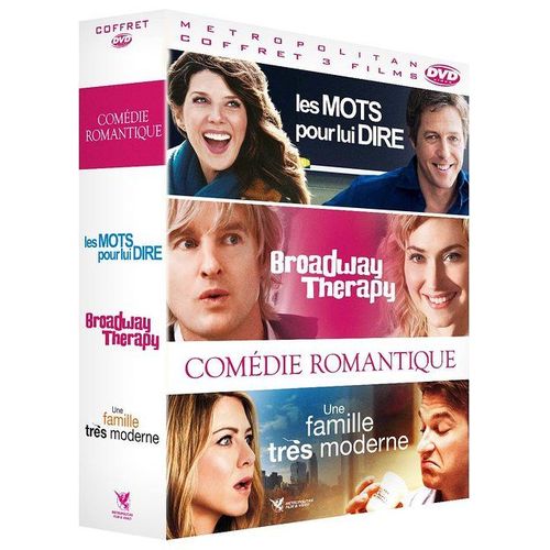 Comédie Romantique : Les Mots Pour Lui Dire + Broadway Therapy + Une Famille Très Moderne - Pack
