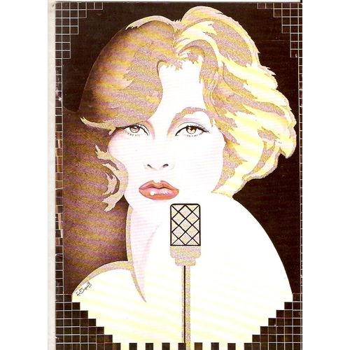 Rare Programme Show Sylvie Vartan Palais Des Congrés 1975 ( Verso Noir ) Nombreuses Photos