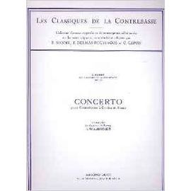 Concerto Pour Contrebasse À Cordes Et Piano - Les Classiques De La Contrebasse N° 29