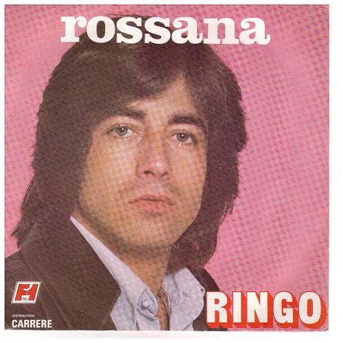 Disque Vinyle 45 Ringo 2 Titres Rossana ,Obsession 