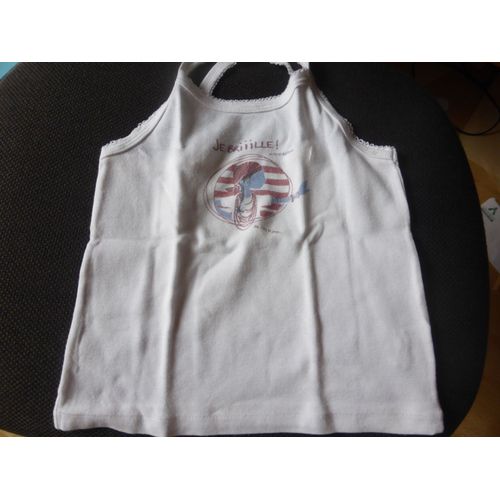Chemise Petit Bateau . Coton 3 Ans Blanc