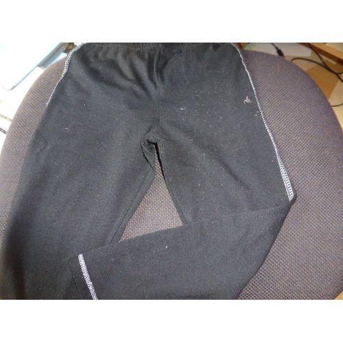 Legging Ptit Mome . Polyester 6 Ans Noir