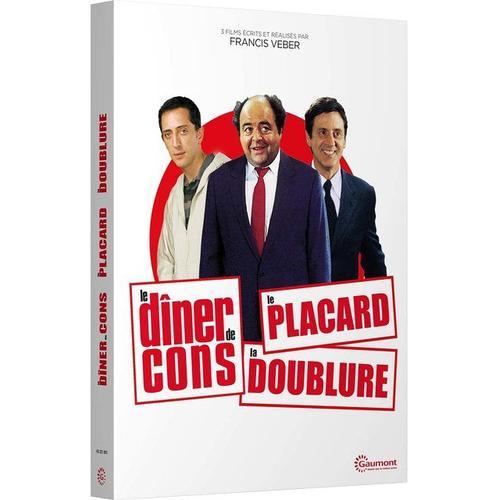 3 Films Écrits Et Réalisés Par Francis Veber : Le Dîner De Cons + Le Placard + La Doublure