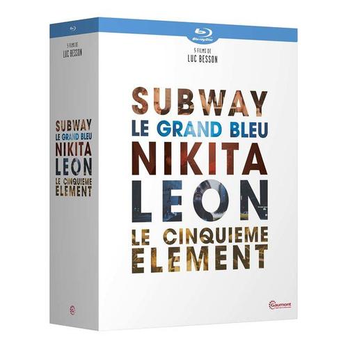 5 Films De Luc Besson : Subway + Le Grand Bleu + Nikita + Léon + Le Cinquième Élément - Blu-Ray