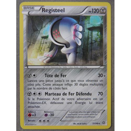 Pokemon - Registeel - 51/98 - Rare