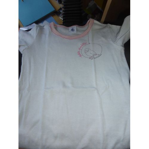 Chemise De Nuit Petit Bateau . Coton 2 Ans Imprimé