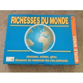 Richesses du Monde - Edition Originale - Jeu de société - Stratégie entre  Amis ou en Famille - Dès 8 ans - 2 à 6 joueurs - Lansay