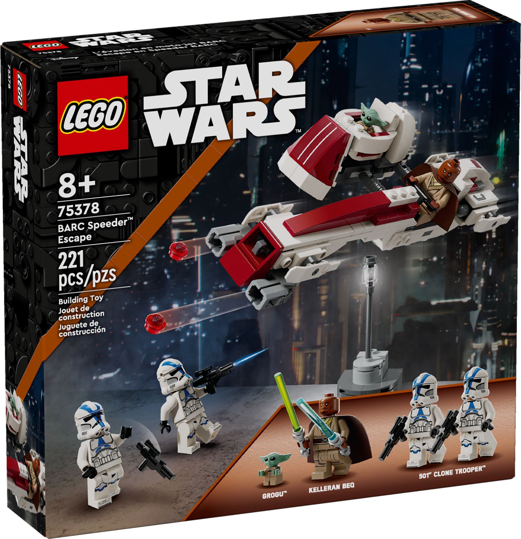 Lego Star Wars - L'évasion En Speeder Barc - 75378