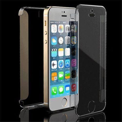 Coque Silicone Gel Integral Iphone 5 5s Se Transparent Clipsable Full Protection