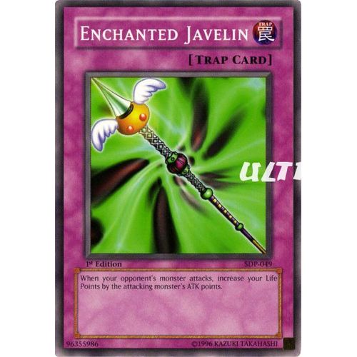 Yu-Gi-Oh! - Sdp-049 - Enchanted Javelin - Commune