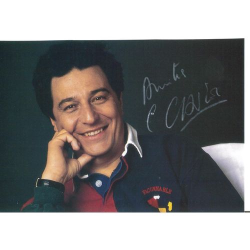 Carte Postale Dedicace Christian Clavier