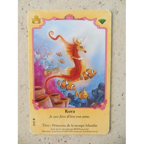 Carte Bella Sara Kora 29/55