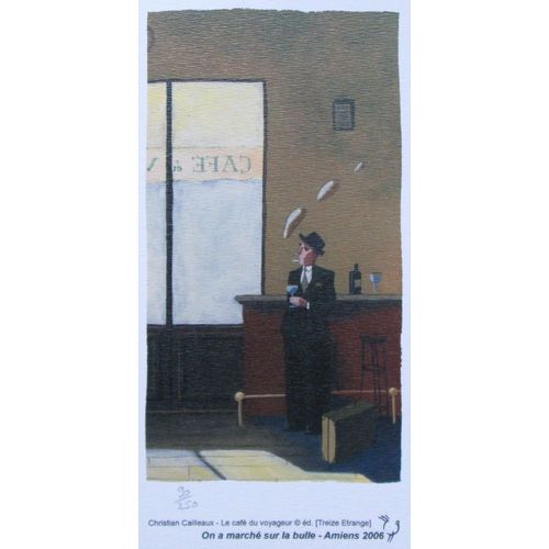 Ex Libris  De Cailleaux / Le Cafe Du Voyageur