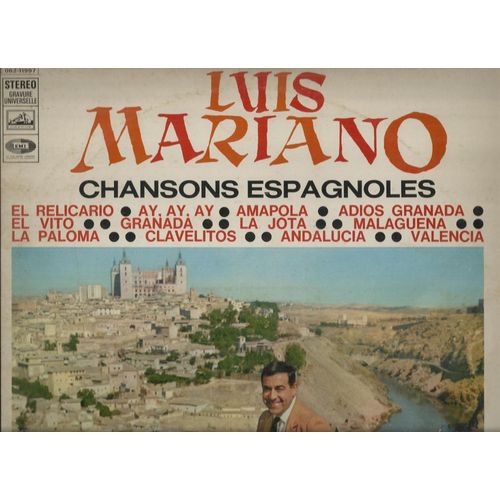 "Chansons Espagnoles" - El Relicario, Ay, Amapola, Adios Granada, El Vito, Granada, La Jota, Malaguena, La Paloma, Clavelitos, Andalucia, Valencia 
