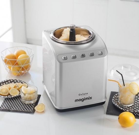 Magimix GELATO EXPERT - Sorbetire - 2 litres - 180 Watt - Chrome mat_image_3|Rakuten