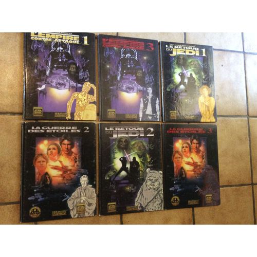 Lot De Bd La Guerre Des Étoiles  L'empire Contre Attaque N° 1 & 3. Le Retour Du Jedi N° 1 & 2  La Guerre Des Étoiles N° 2 & 3 