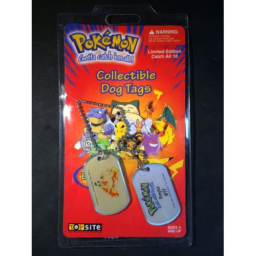 Pokemon Collectible Dog Tags - Ponyta - Edition 3 - Scellé