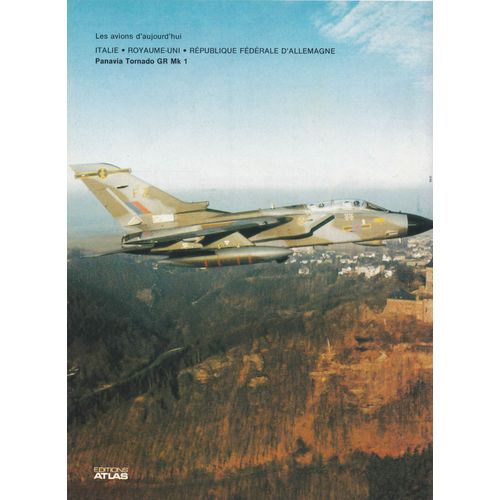 Les Avions D'aujourd'hui, Italie, Royaume Uni, République Fédérale Allemande : Panavia Tornado G R Mk 1 (Photo 23 X 29,5 Cm)