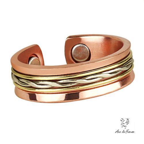 Bague Magnétique Aux 3 Couleurs Romy