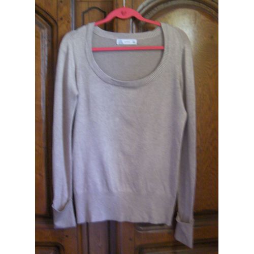 Pull Beige Zara - Taille 42 