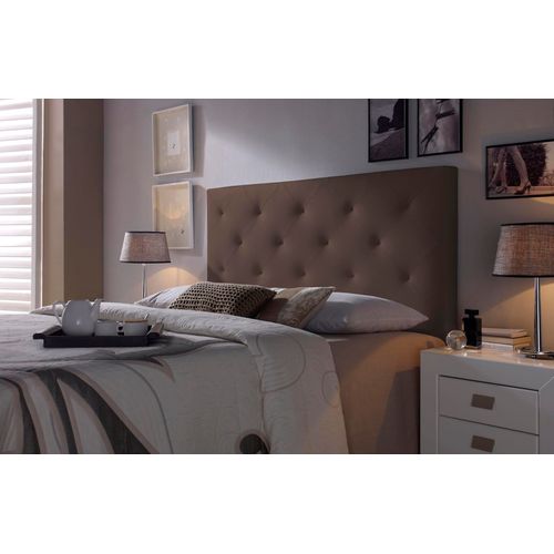 Tête De Lit Tapissé 150x60 Rombo Chocolat