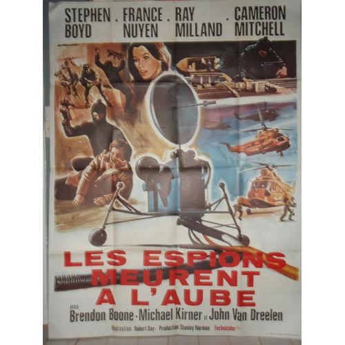 Les Espions Meurent À L'aube/ The Big Game - 1973 - Affiche Originale Pliée 120 X 160